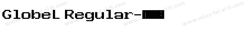 GlobeL Regular字体转换
